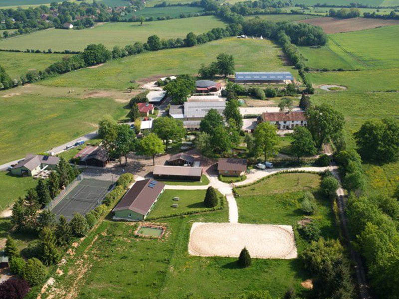 une vue aérienne du domaine de l'espérance