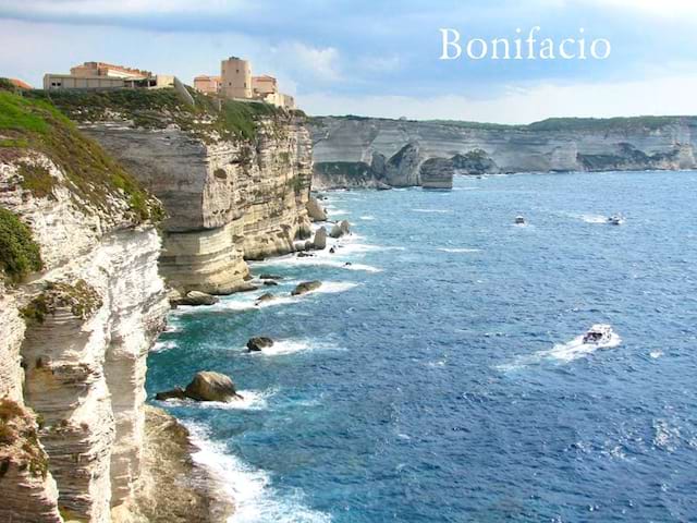 Beau paysage de Bonifacio