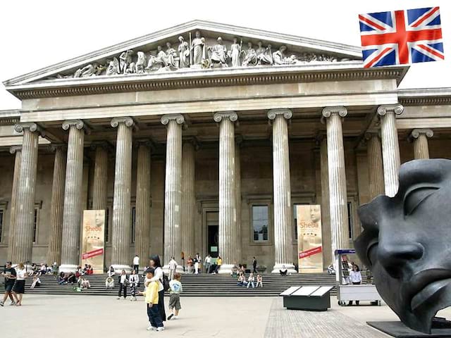 Le British Museum de Londres en Angleterre