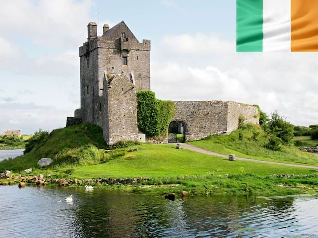 Paysage d'Irlande en colonie de vacances pour ados cet été