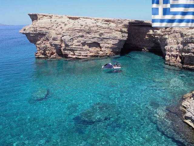 Criques en Grèce en colonie de vacances d'été pour ados