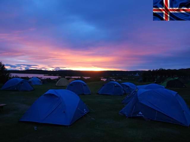 Nuit en bivouac en colonie de vacances en Islande cet été pour ados