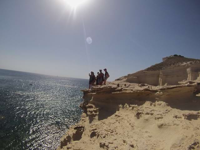 Les jeunes sont en colo à Bonifacio