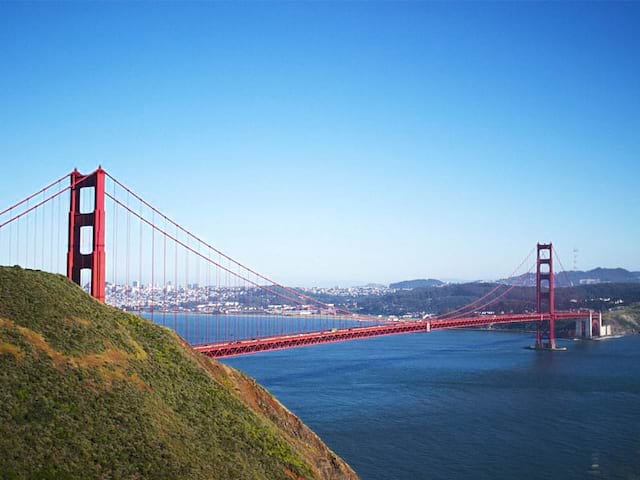 Visiter la Californie en colonie de vacances Golden Gate Bridge 