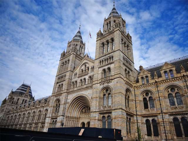 Musée d'histoire naturelle de Londres en Angleterre