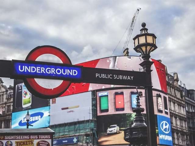 Piccadilly Circus à Londres en Angleterre