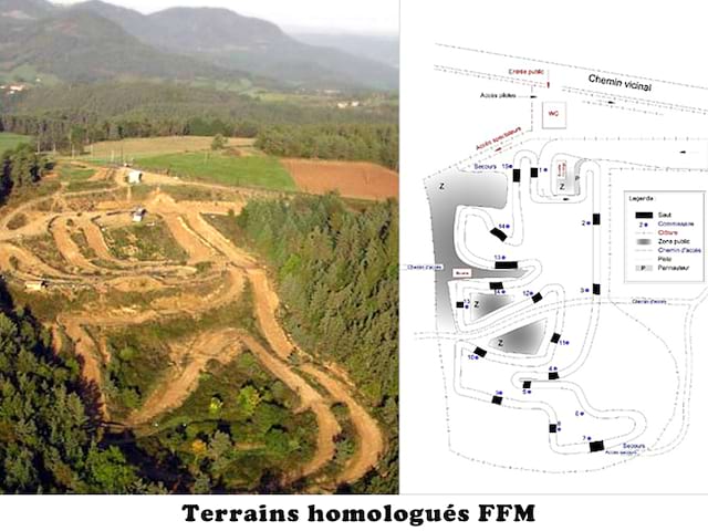 Terrain de motocross et quad colonies de vacances et stages sportifs pour enfants et ados 