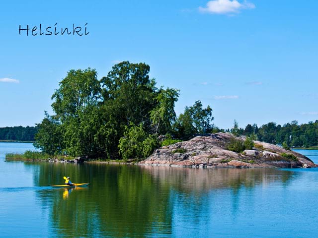 paysage de helsinki en colonie de vacances cet été