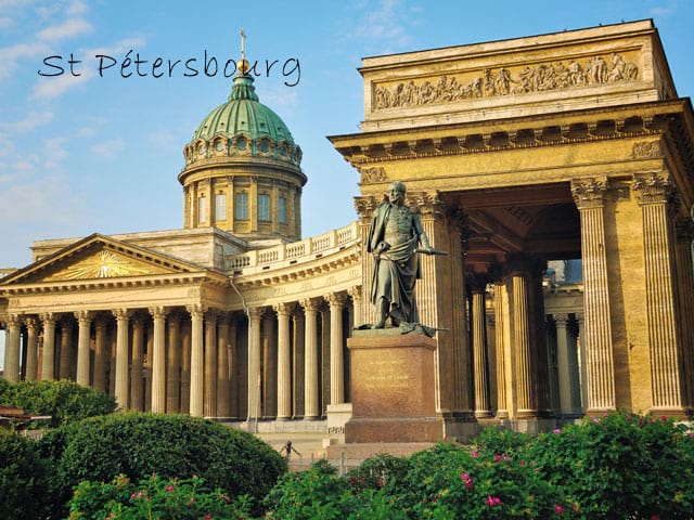 monuments vus en colo à st petersbourg cet été