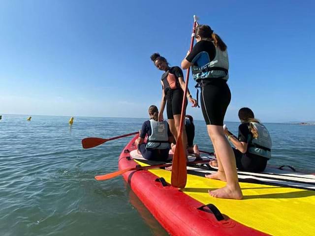 surf paddle colonie de vacances ados