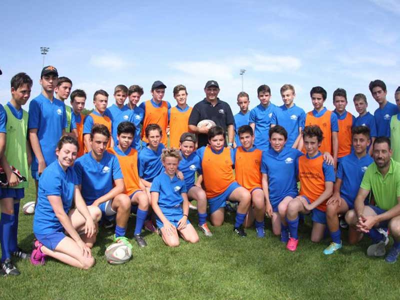 enfants et ados colonie de vacances rugby été