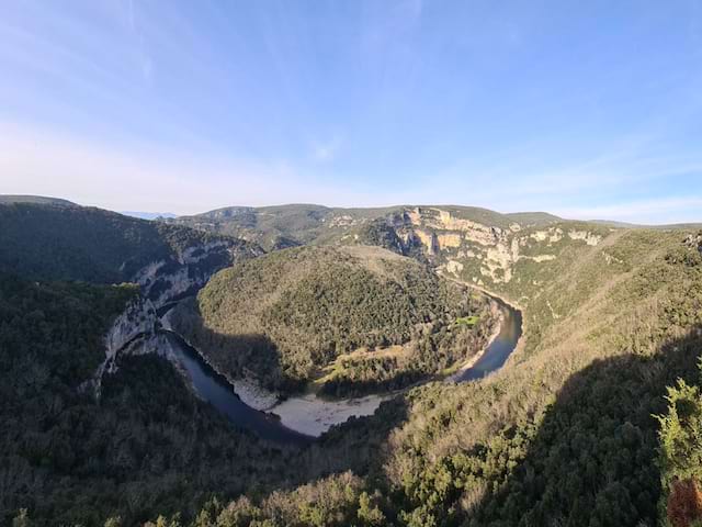 Paysage d'ardèche