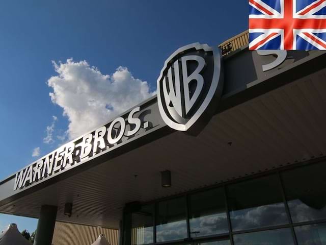 Les studios Warner Bros de Londres en Angleterre