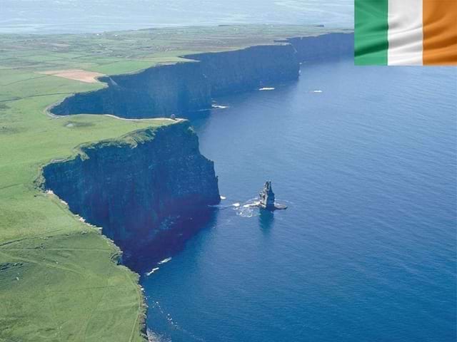 Les Falaises de Moher en Irlande 