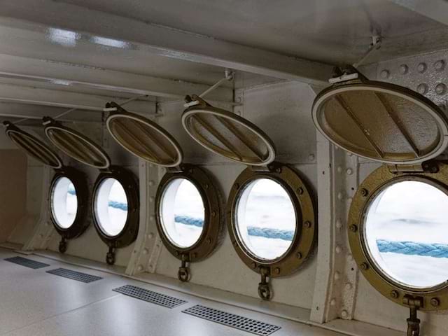 Intérieur d'un bateau en Ecosse