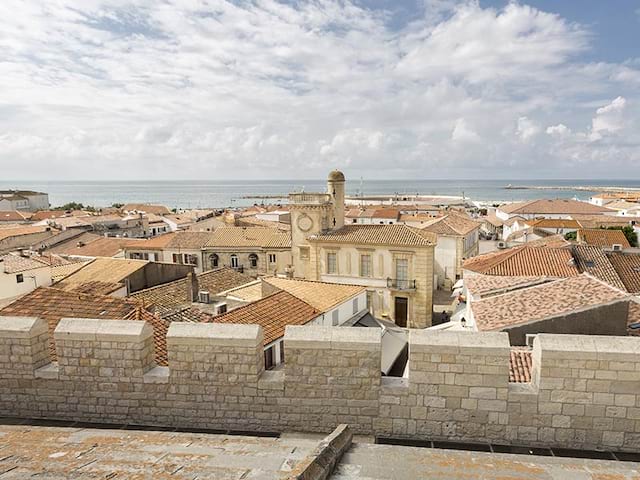 Vue sur Saintes Maries de la mer