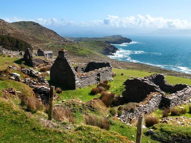 Joli paysage Irlandais en colo de vacances