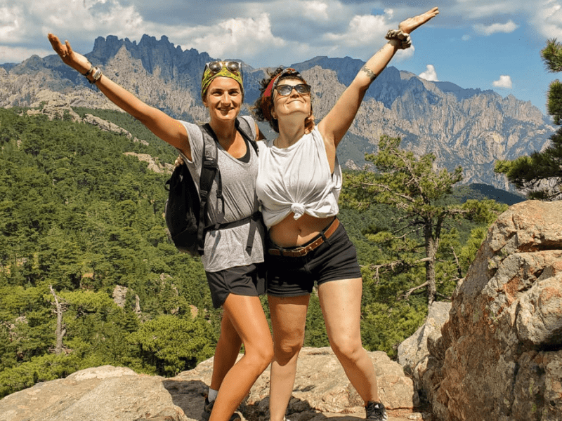 Activité randonnée en colonie de vacances de cet été La Belle Corse ouverte aux jeunes de 14 à 17 ans
