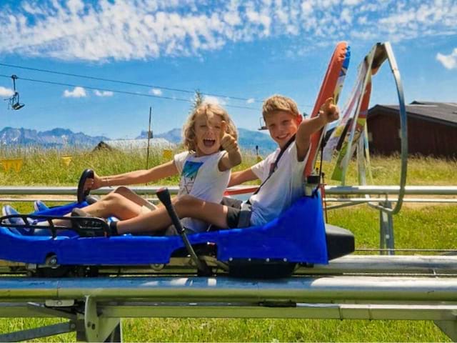 Activité mountain Twister en colo de vacances Moto cet été à Hauteluce