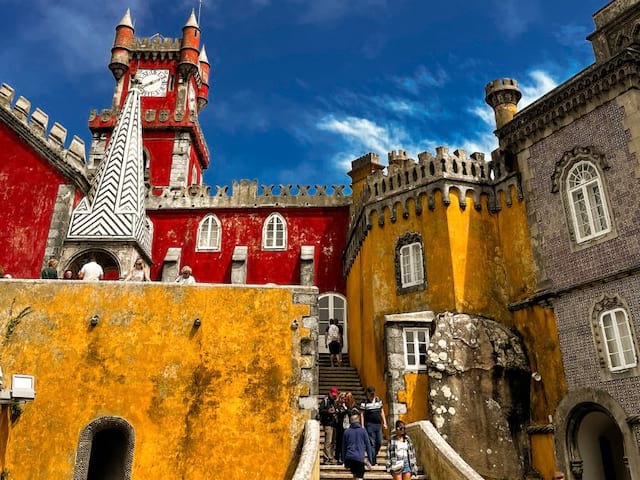 Châteaux à Sintra en colo de vacances au Portugal cet été