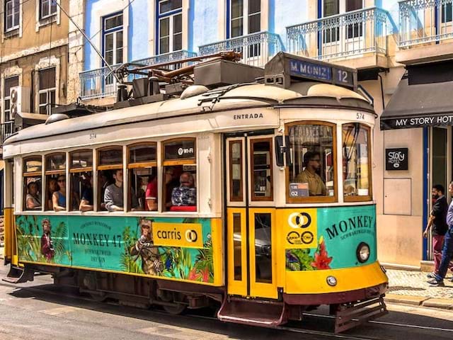 Lisbonne en colo de vacances au Portugal