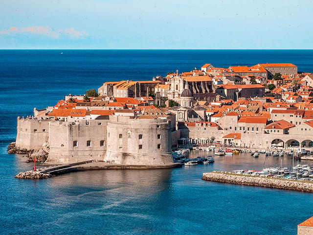 Paysage dubrovnik colonie de vacances