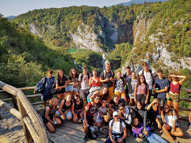 randonnée ados en croatie été