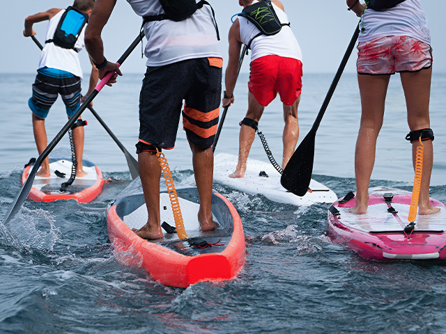 session stand up paddle sur la côte méditerrannée cet été 