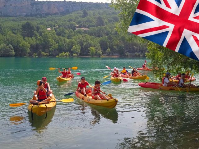 Activité kayak en colo de vacances cet été