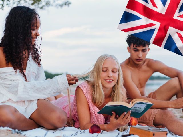 Trio d'ados en colo à Bauduen spéciale anglais et multi activités