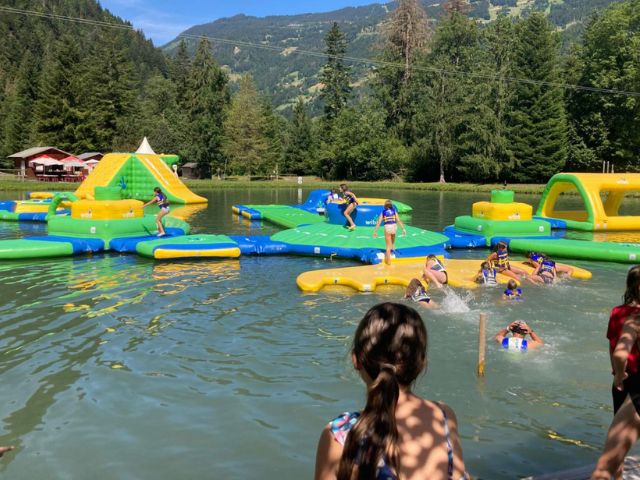 Plan d'eau Champsaur en colo de vacances cet été