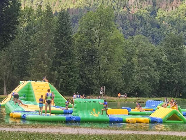 Plan d'eau Champsaur en colo de vacances cet été