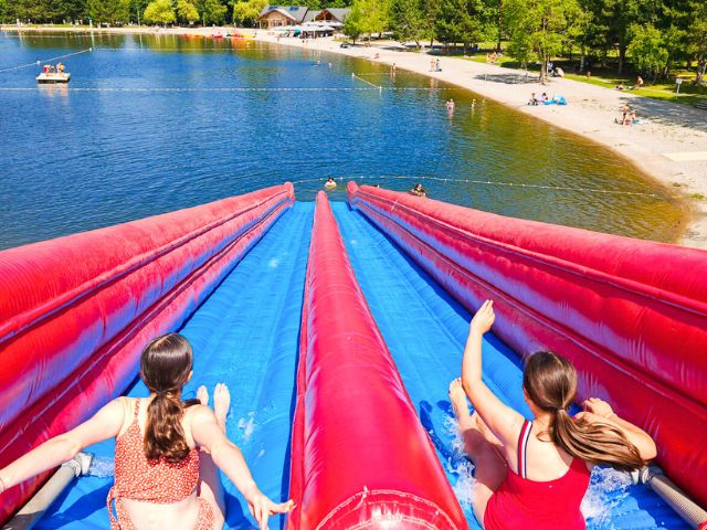 Plan d'eau Champsaur en colo de vacances cet été