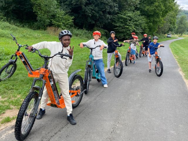 Activité VTC en colo de vacances cet été à Hauteluce
