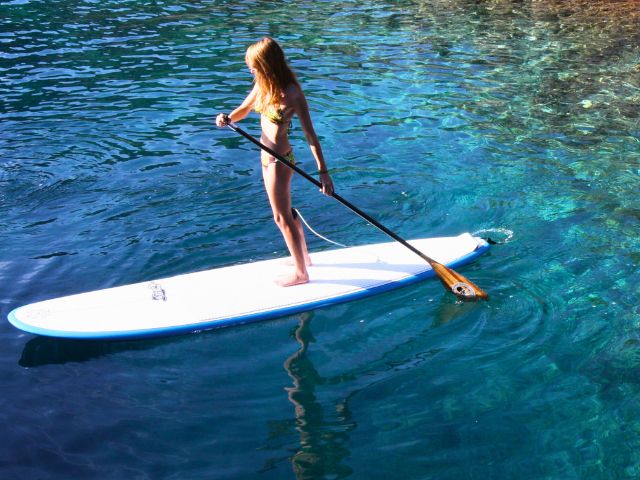 Stand up paddle en colonie de vacances cet été