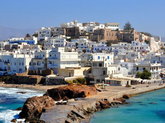 Ile de Naxos en colo de vacances itinérante en Grece