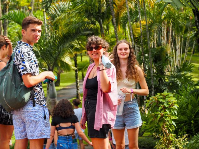 Ados en colo de vacances en Martinique