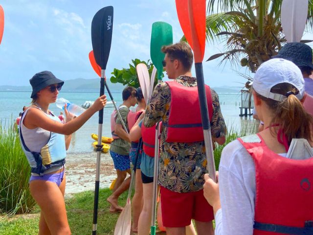 Activité kayak cet été en Martinique 