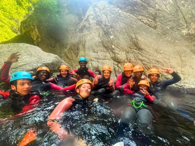Canyoning en colo de vacances cet été 