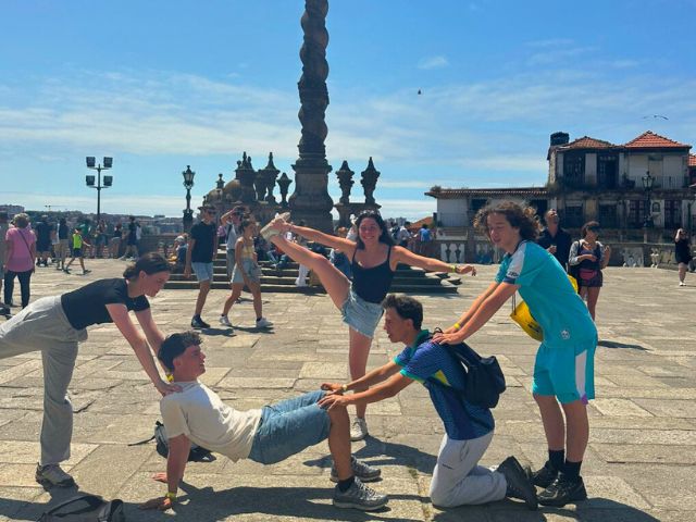 Ados à Porto en plein city game cet été