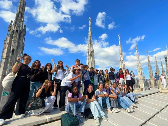 Visite du Duomo de Milan pour les ados en colo cet été