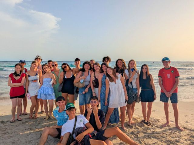 Groupe ados en colo à Minorque