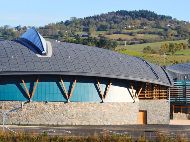 Complexe de Choumouroux cet été à Yssingeaux où ont lieu les stages sportifs