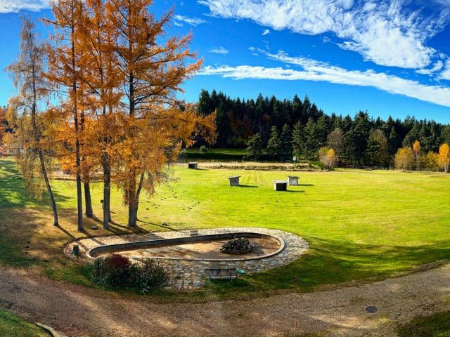 Paysage au Mont Joyeux cet été