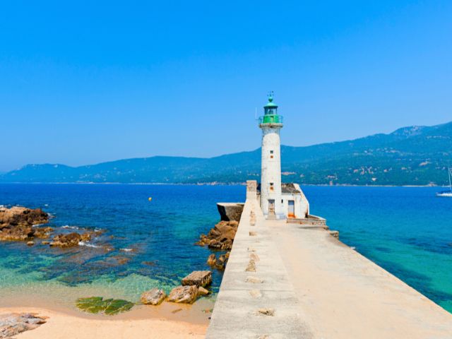 Paysage en Corse cet été