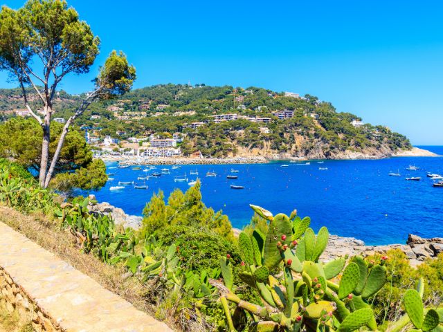 Paysage Llafranc en colo de vacances estivale pour ados cet été