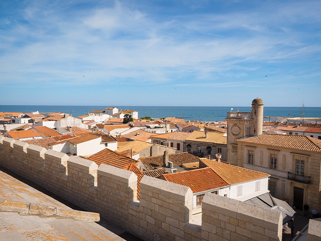 photographie des saintes maries de la mer cet été en Camargue