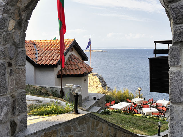 vieille ville de nessebar en bulgarie été