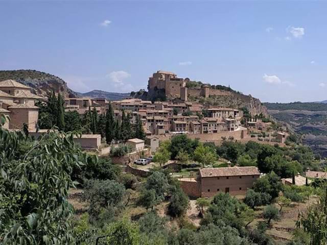 Paysage en Espagne observé lors d'une colo de vacances dédiée à la découverte des Pyrénées