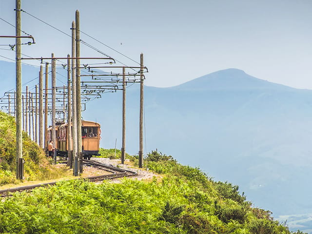 train de la rhune pays basque été